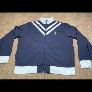 Polo Ralph Lauren Navy zip up light jacket 2xl